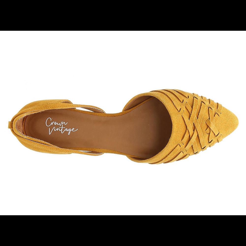 Crown Vintage Suede Flat🌻